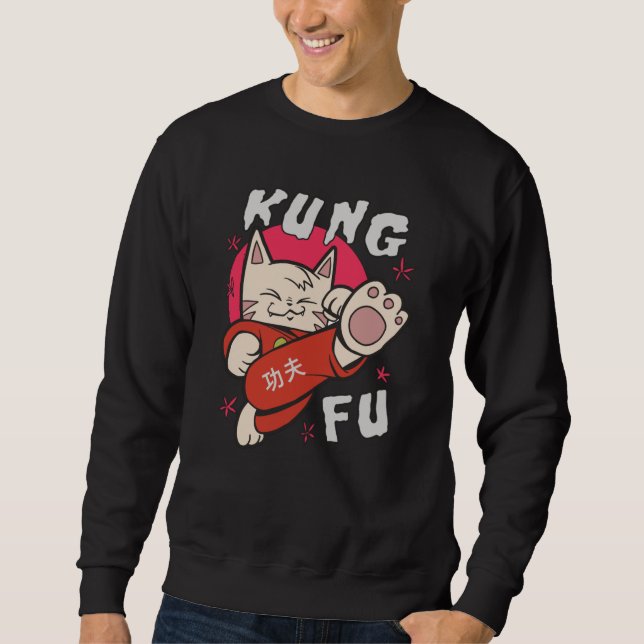 Moletom Kung Fu Cat (Frente)