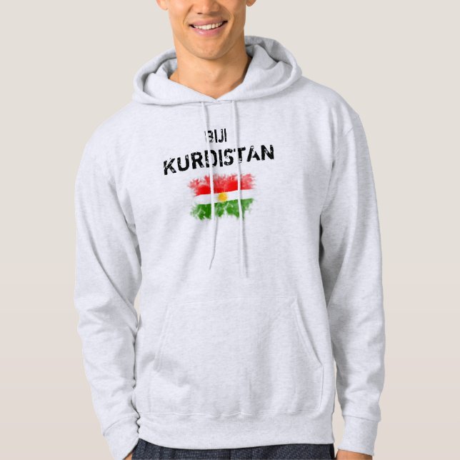 Moletom Kurdistan Hoody with “Biji Kurdistan " (Frente)
