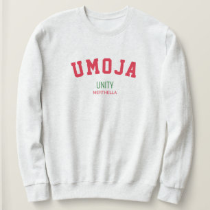 Moletom Kwanzaa UMOJA Unity Personalizado