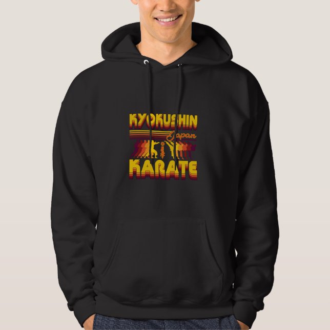 Moletom Kyokushin Karate Retro Design Classic e Forte! (Frente)