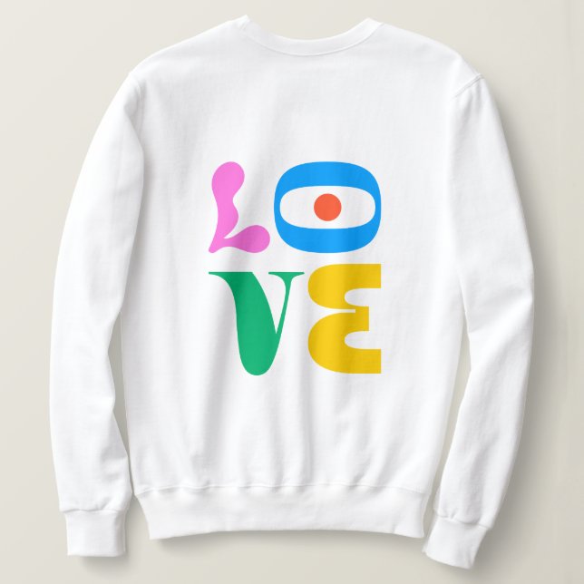 MOLETOM L.O.V.E (Verso do Design)
