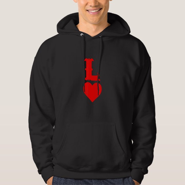 Moletom L Of Hearts Love Couples Valentines Day Gifts for  (Frente)