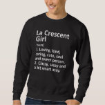 Moletom La Crescent Girl Mn Minnesota Funny City Home Root<br><div class="desc">La Crescent Girl Mn Minnesota Funny City Home Roots.</div>