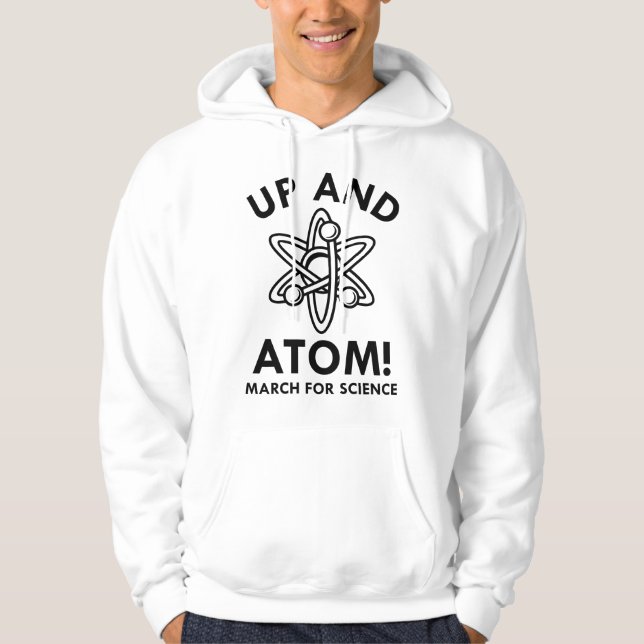 Moletom Lá e de Volta ao Átomo! (Frente)