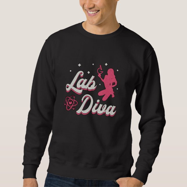 Moletom Lab Diva Laboratorial Technician Science Lab Tech (Frente)