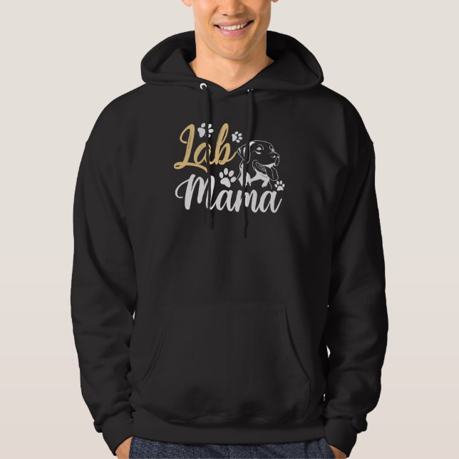 Moletom Lab Mama Labrador Retriever (Frente)
