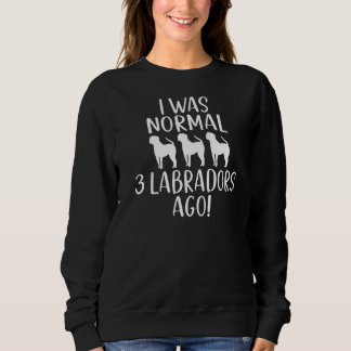 Moletom Lab Retriever I Era Normal 3 Labradores Ago Labrad