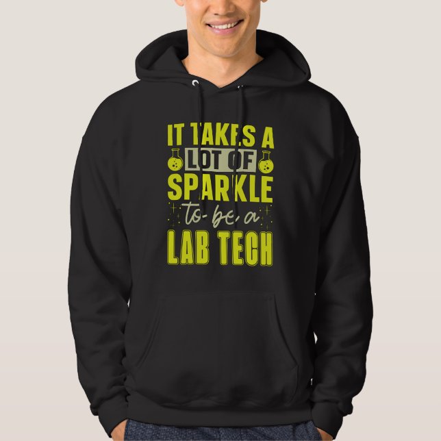 Moletom Lab Tech Leva Muito Técnico Laboratorial (Frente)