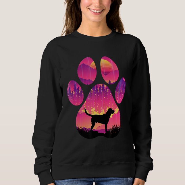 Moletom Labernese Paw Mom Dad Dog  Women Men (Frente)