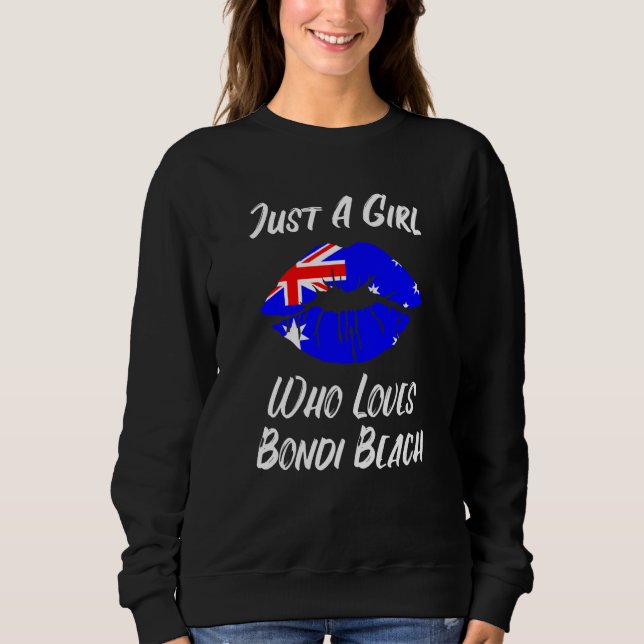 Moletom Lábios Boca Amor Bandeira Australiana Alice Spring (Frente)