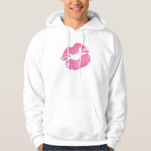 Moletom Lábios cor-de-rosa