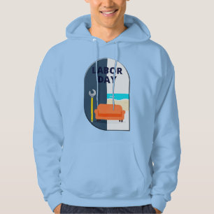 Moletom Labor Day Minimal Worker Relax Design