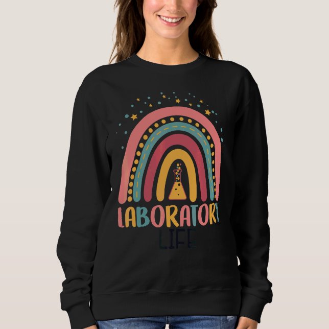 Moletom Laboratório do Rainbow Life Laboratorial Lab (Frente)