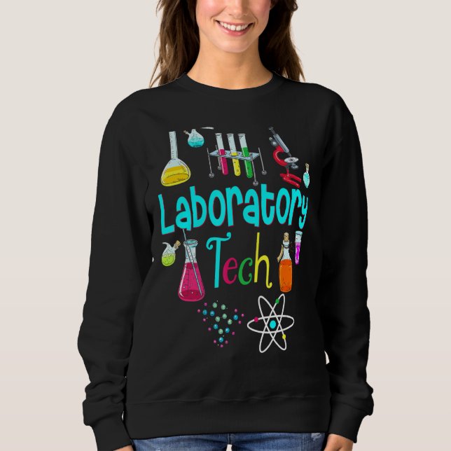 Moletom Laboratório técnico do Lab Tech Scientist (Frente)