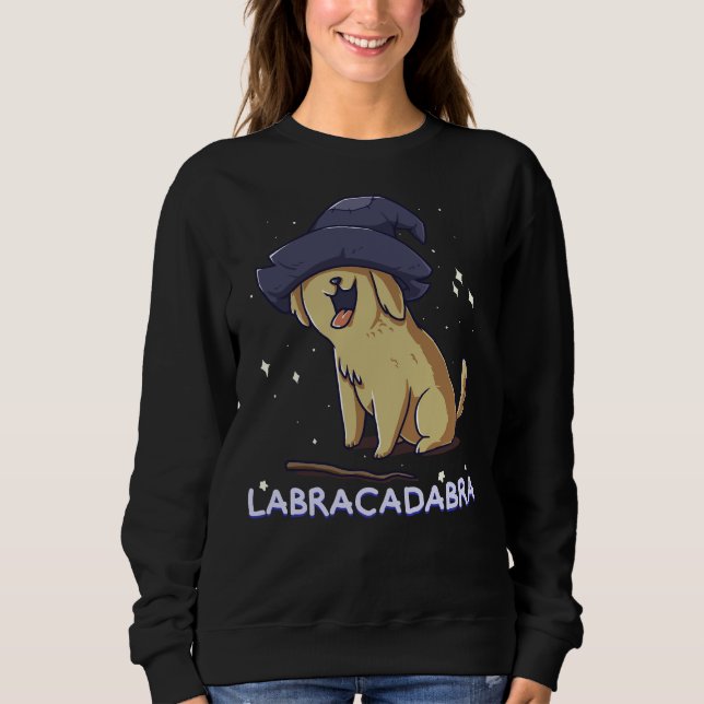 Moletom Labracadabra Labrador Retriever Cachorro Cachorro (Frente)