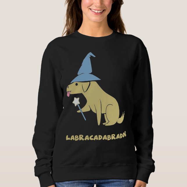 Moletom Labracadabrador - Cão Mágico (Frente)