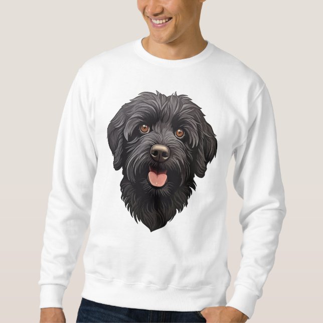 Moletom Labradoodle Black Dog (Frente)