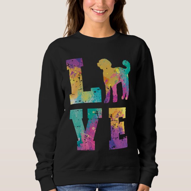Moletom Labradoodle Love (Frente)