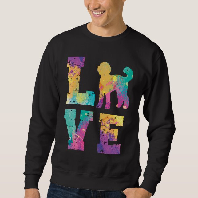 Moletom Labradoodle Love (Frente)