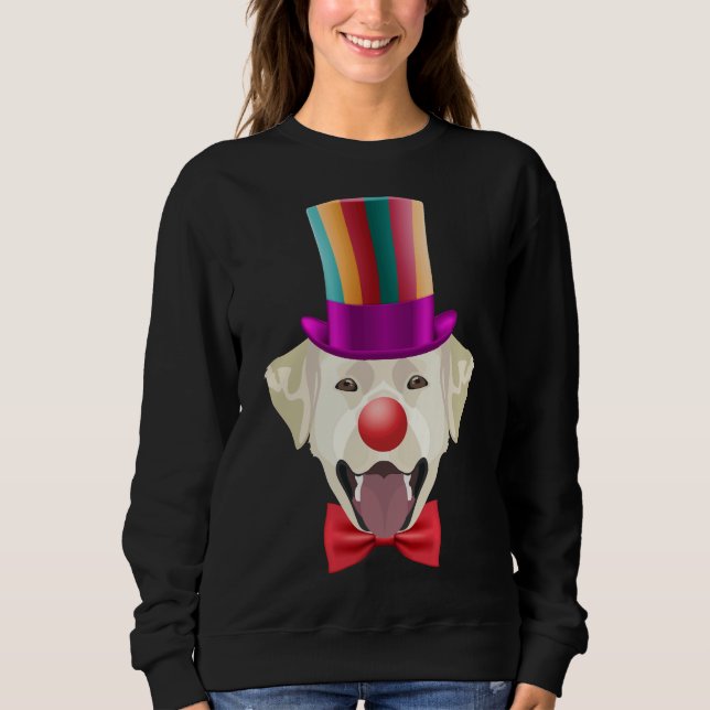 Moletom Labrador Carnival Clown (Frente)