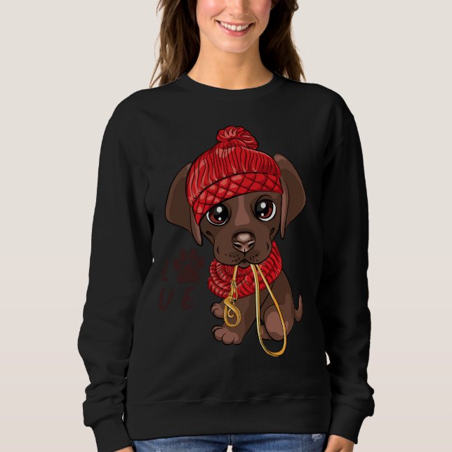 Moletom Labrador Choco Labs (Frente)
