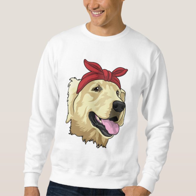 Moletom Labrador com Bandana (Frente)