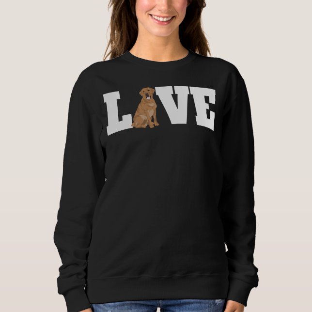 Moletom Labrador Dog Love 245 (Frente)