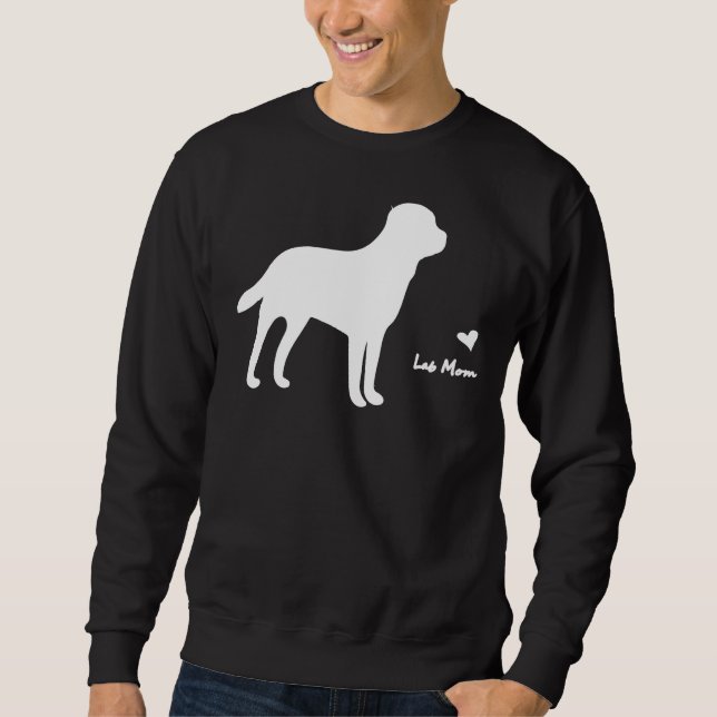 Moletom Labrador Dogs Lab Mãe Cute Labrador Proprietário D (Frente)