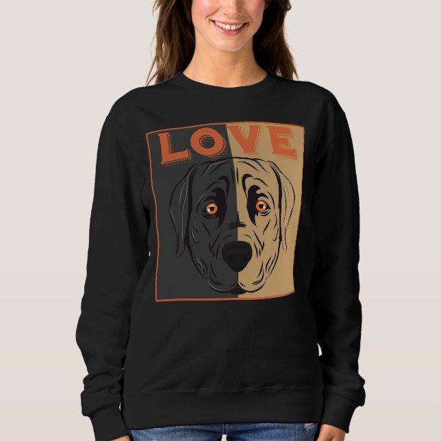 Moletom Labrador Love Dog (Frente)