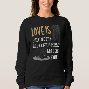 Moletom Labrador Love Is WWWingby Nose Slobbery Kisses Wag