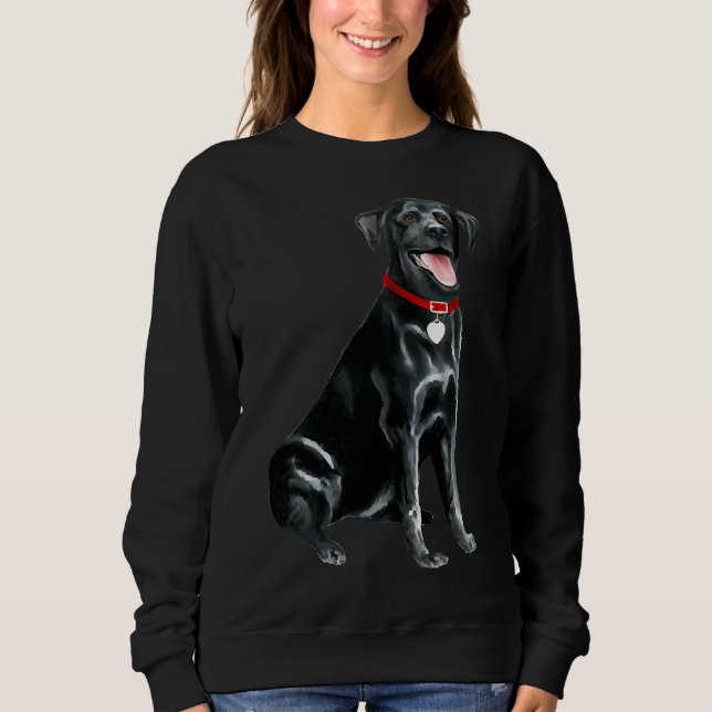 Moletom Labrador Retriever Black Rindo (Frente)