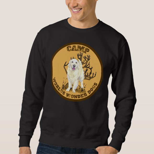 Moletom Labrador Retriever Camp Worlds Cães Maravilhosos (Frente)