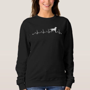 Moletom Labrador Retriever Dog Heartbeat Ekg Dog Mãe
