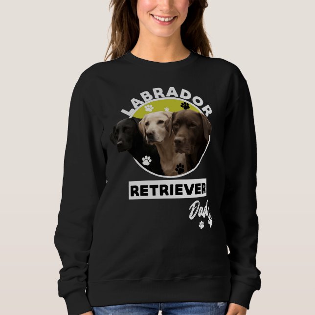 Moletom Labrador Retriever Dog Pai 111 (Frente)