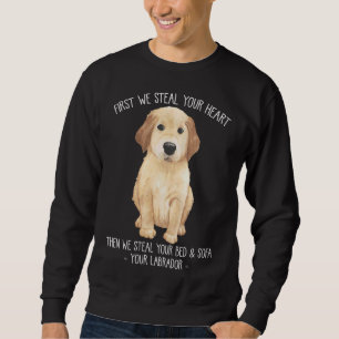 Moletom Labrador Retriever Dog Stubborn Puppy