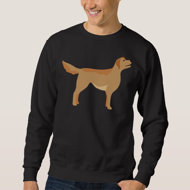 Moletom Labrador Retriever Dog Vetor (Frente)
