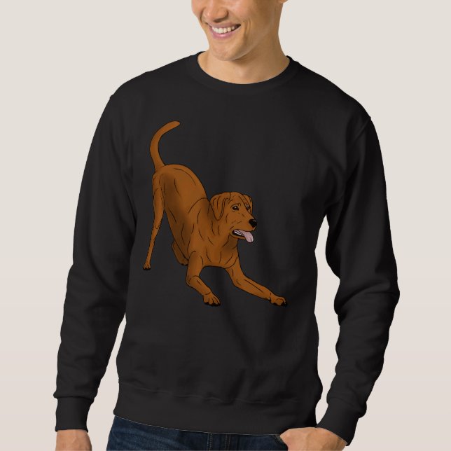 Moletom Labrador Retriever Fox Red Play Arco (Frente)
