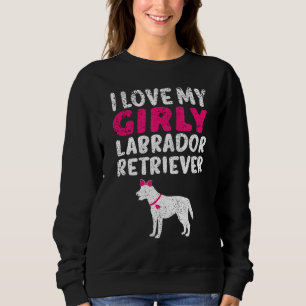 Moletom Labrador Retriever Girl Girly Dog Gênero Reveza C