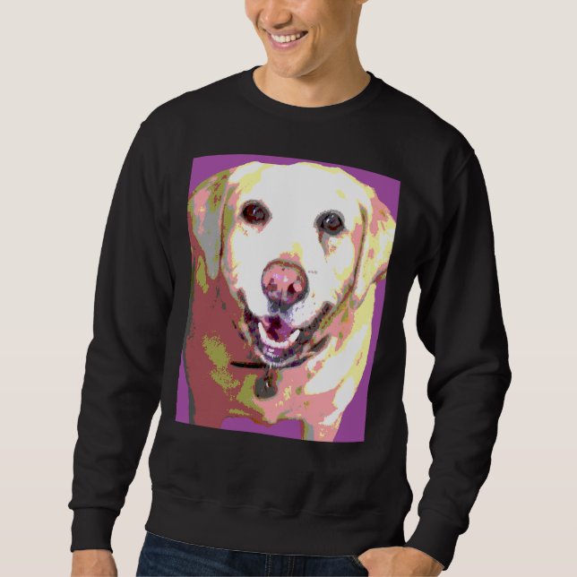 Moletom Labrador Retriever Lab Purple (Frente)