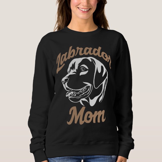 Moletom Labrador Retriever Mãe White (Frente)