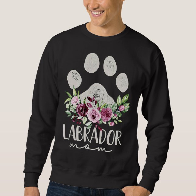 Moletom Labrador Retriever Pet Dog Mãe Lab Mãe (Frente)