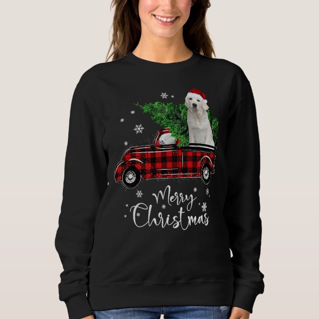 Moletom Labrador Retriever Ride Red Truck (Frente)