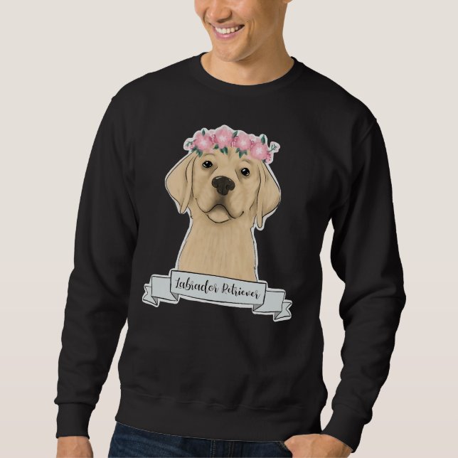Moletom Labrador Retriever Sticker (Frente)