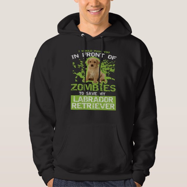 Moletom Labrador Retriever Zombies (Frente)