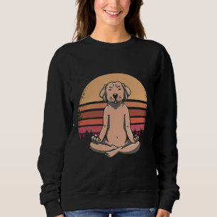 Moletom Labrador Yoga Dog Meditation Roupa Amp Namaste