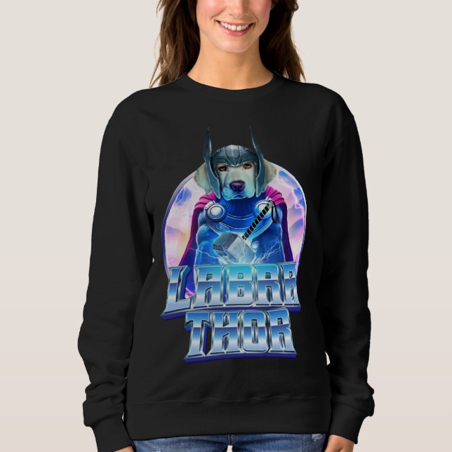 Moletom Labrathor   & Cute Yellow Labrador Retriever  1 (Frente)