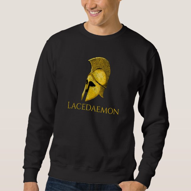 Moletom Lacademon Antiga História Militar Grega Esparta (Frente)