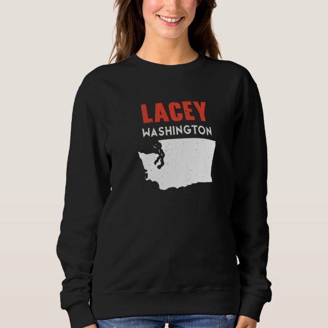 Moletom Lacey Washington USA State America Travel Washingt (Frente)