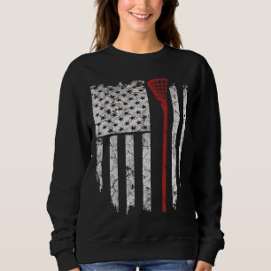 Moletom Lacrosse American Flag Men Gifs