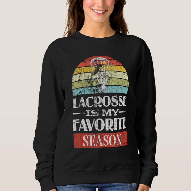 Moletom Lacrosse É O Meu Gráfico de treinadores favorito (Frente)